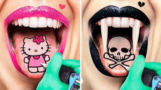 Lo Studio di Tatuaggi dei Vampiri per i Supereroi  Tatuatrice Buona vs Tatuatrice Cattiva [upl. by Sachs541]