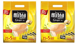 Alitea Signature Ginger Instant Tea 3 in 1  30 Sachets x 20gms [upl. by Daiz]