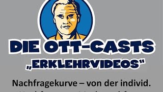 Nachfragekurve  von der individuellen Nachfrage zur Marktnachfrage [upl. by Cusack476]