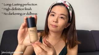 THE FACE SHOP Ink Lasting Foundation Slim Fit Review ❤ [upl. by Dnomaid]