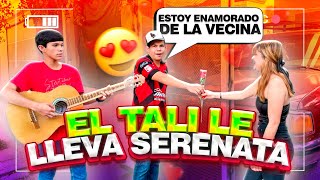 LE LLEVA SERENATA PARA INVITAR A SALIR A SU CRUSH 😍 salio su hermano a correrlo [upl. by Eram]