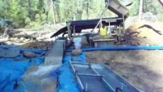 Portable Gold Trommel Wash Plant by Heckler Fabrication [upl. by Ahsyas249]