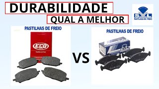 PASTILHA DE FREIO QUAL E MELHOR SYL VS ECOPADS DURABILIDADE [upl. by Koffler]