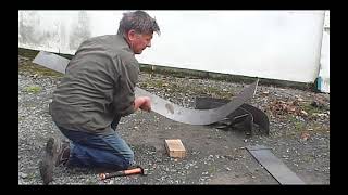 How to create corten curved edging on site [upl. by Odericus]