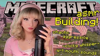 ASMR Building a Minecraft House [upl. by Ramar506]