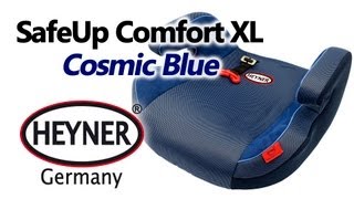 HEYNER SafeUp Comfort XL Cosmic Blue — бустер — видео обзор 130comua [upl. by Einahc516]