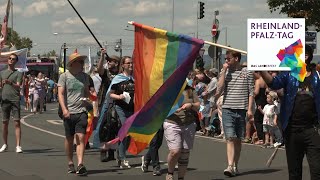 Der Festumzug zum RheinlandPfalzTag 2022 in Mainz  RheinlandPfalzTag 2022 [upl. by Kannav]