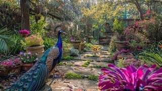 Amazing peacock Dance  Beautifull peacock opening his feathers HD viralvideo [upl. by Tatman]