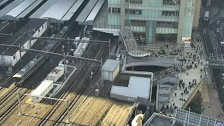 【JR大阪駅】 関西の玄関口 最新交通情報も【LIVE CAMERA】 [upl. by Atiloj]