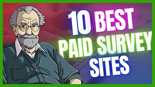 10 Best Paid Survey Sites in 2024 that Actually Pay 100 Free amp Legit [upl. by Ahsyak]