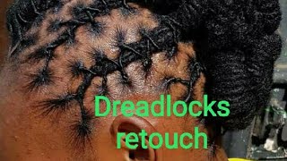 How to retouch your Dreadlocks at HomeHome Service locs Retouch Tutorial [upl. by Theadora545]