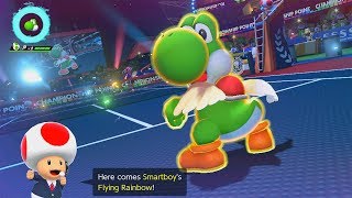 I Won the Mario Tennis Aces Online Tournament Championship [upl. by Sonja]