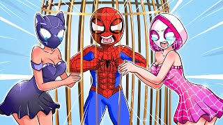 SpiderMans First Mistake in Love  SpiderMan Rescue  Marvels Spidey and Friends Animation [upl. by Ainex135]