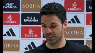 Mikel Arteta Post Match Press Conference Arsenal vs Chelsea 5  0 [upl. by Nellaf]