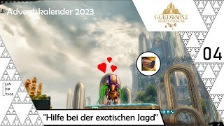 Hilfe bei der exotischen Jagd  Guild Wars 2 Adventskalender 2023 04 [upl. by Carlye]