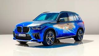 HydrogenPowered Luxury Take a Look at the Stunning BMW iX5 SUV [upl. by Merdith]