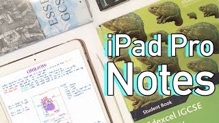 How I Make Notes on iPad  Notability [upl. by Ursala]