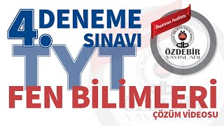 Şubat 2024  YKS 4 Deneme Sınavı TYT FEN BİLİMLERİ Çözüm Videoları [upl. by Shaner]