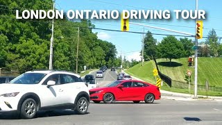 Explore London Ontario In A Virtual Driving Tour [upl. by Larrabee]