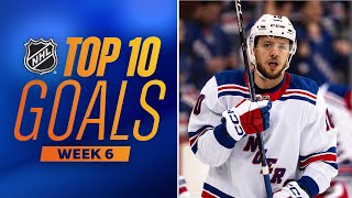 Top 10 Goals from Week 6  202324 NHL Season [upl. by Earlie]