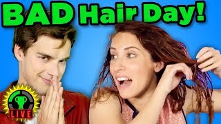 I RUIN Her Hair  Nailed It or Failed It Hair Challenge [upl. by Gnuj]