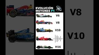 Evolución sonido de motores F1 [upl. by Nerhtak]