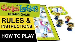 How to play Chutes and Ladders  Rules of Chutes and Ladders  Chutes and Ladders Gameplay [upl. by Sutton967]