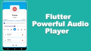 Flutter Best Audio Player App  BLoC State Management  Hydrated Cubit for Storage [upl. by Ainadi]