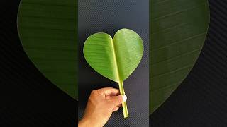 🇮🇳 Indian Flag On Banana Leaf 🇮🇳  ❤️ Tiranga Painting shorts trending youtubeshorts [upl. by Macdonell]