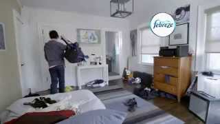 TV Spot  Febreze Pluggable Air Freshener  Nose Blind  Sweaty Odors  Breathe Happy [upl. by Adnir]