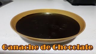 Ganache de chocolate amargo [upl. by Blayze637]