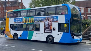 Stagecoach Basingstoke 10436 SK15 HCY on Route 2 To Basingstoke Bus Station [upl. by Deste526]