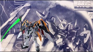 老威模型 就是裝了飛翼翅膀的 Mg 死神鋼彈 就這樣 MG GUNDAM DEATHSCYTHE EW ROUSSETTE UNIT [upl. by Merell]