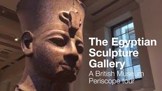 Curator’s tour of the Egyptian Sculpture Gallery Periscope comments removed [upl. by Onil]