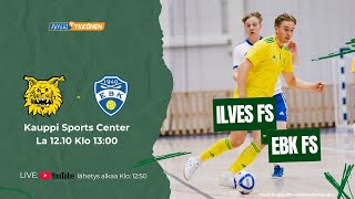 FutsalYkkönen │ ILVES FS  EBK 12102024 1300 [upl. by Basset227]