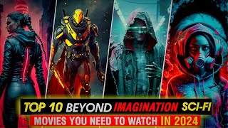 Top 10 Best SCIFI Movies On Netflix Prime Apple Tv  Best Hollywood SciFi Movies [upl. by Lleon]