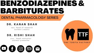 Benzodiazepines and Barbiturates  Anxiolytics  Dental Pharmacology  Full Lecture 2023 [upl. by Etterual]