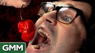 World’s Hottest Pepper Challenge Carolina Reaper [upl. by Jandy]