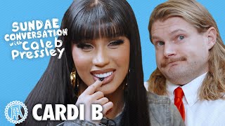 CARDI B Sundae Conversation with Caleb Pressley [upl. by Marcello]