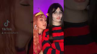 MORE bubbline🤭 bubbline fyp adventuretime cosplay marceline bubblegum wlw [upl. by Kerek]