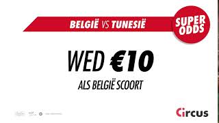 Super Odds  België vs Tunesië bumper [upl. by Arod]