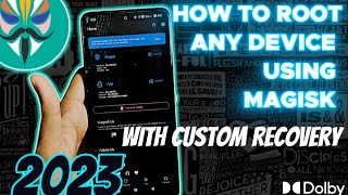 🔥🔥 EASIEST WAY TO ROOT ANY DEVICE USING MAGISK IN 2023 WITH CUSTOM RECOVERY  NO PC REQUIRED🔥🔥 [upl. by Gambrell]