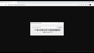 Barbecue  Generar código de barras  GUI en Java [upl. by Elwaine835]