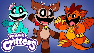 BEST NEW FanMade SMILING CRITTERS characters and their sounds Poppy Playtime Chapter 3 amp 4 [upl. by Morez]