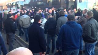 Anderlecht fans in Leicester to see Wasilewski v Bolton 2 [upl. by Zahara]