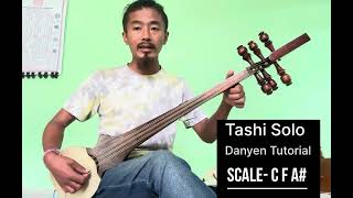 Tashi Solo Sherpa song Danyen Tutorial [upl. by Htennek]