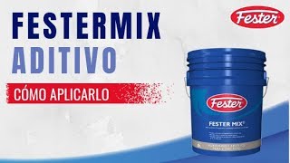 Festermix 👉 Como Aplicarlo👈  Acelerante de Fraguado Inicial [upl. by Stutzman]