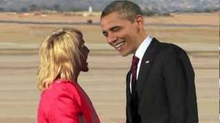 The Arizona Finger Wag What Were Obama amp Brewer Saying [upl. by Innus]