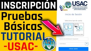 🔴Cómo Inscribirme a las PRUEBAS DE CONOCIMIENTOS BÁSICOS USAC 2023  Tutorial Completo Paso a Paso💻 [upl. by Eiboh463]