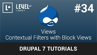 Drupal Tutorials 34 Views  Contextual Filters with Block Views [upl. by Hahnke]